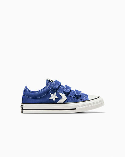 Star Player 76 Easy-On Blue/Vintage White/Black, Outer Side View