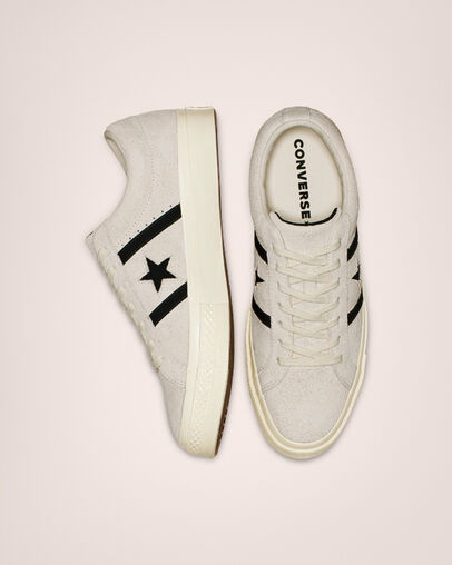 One Star Academy Low Top Egret/Black/Egret