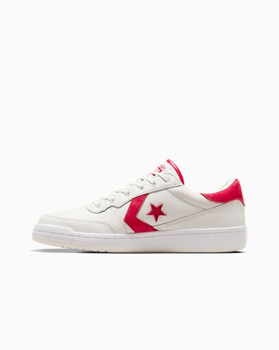 CONS Fastbreak Pro Leather and Nubuck Vintage White/Red/White, Inner Side View