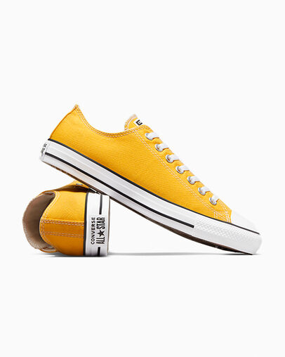Chuck Taylor All Star Classic Lemon Chrome, Detail Angle View
