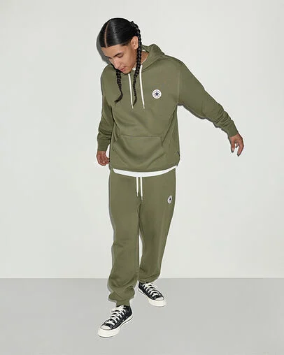 Chuck Taylor Patch Pullover Hoodie Converse Utility, Detail View
