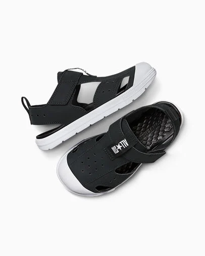 Chuck Taylor Utility Sandal Easy-On Black/White/Black