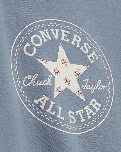 Crafted Chuck Taylor T-Shirt Wet Stone, Full Body View