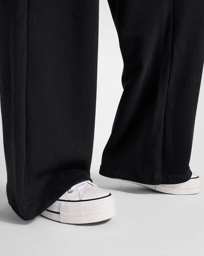 Fleece Pants Converse Black, Detail View