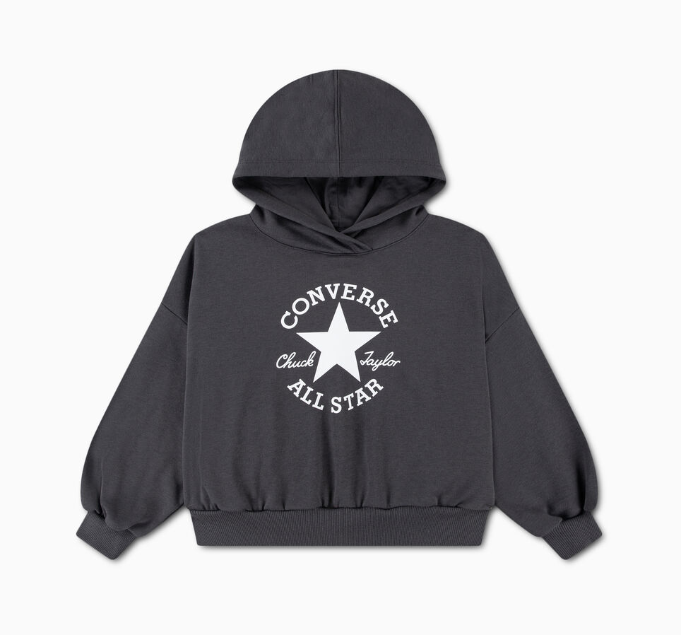 Chuck Patch Relaxed Hoodie Dark Matter Grey