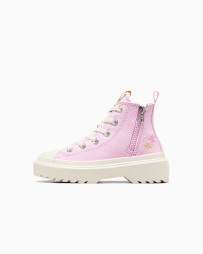 Chuck Taylor All Star Lugged Lift Flowers Platform Stardust Lilac, Inner Side View