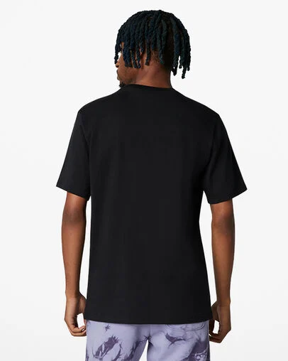 Converse Go-To Embroidered Star Chevron Standard-Fit T-Shirt Black, Full Body View