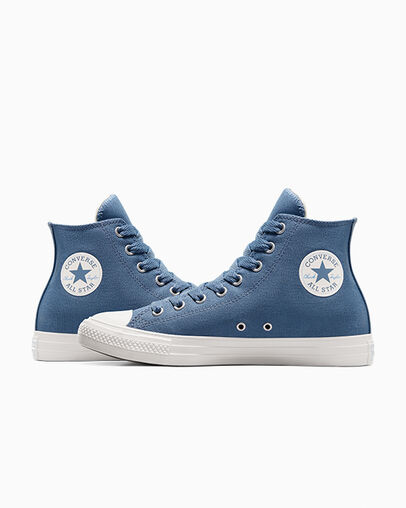 Chuck Taylor All Star Heavy Canvas Lakeside Blue/Lt. Blue, Detail Angle View