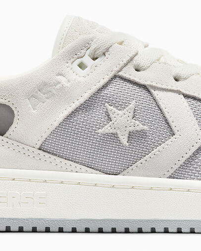 CONS AS-1 PRO Suede & Canvas Vaporous Gray/Grey Area/Egret, Detail Angle View