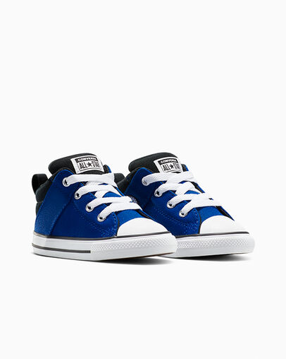 Chuck Taylor All Star Axel Blue/White/Black, Top and Side View