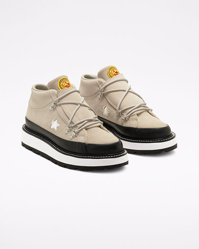 Fleece Lined Boot One Star Papyrus/Black/White