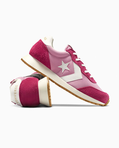 Converse Omega Trainer Cliffside Rose/Sporty Berry, Detail Angle View