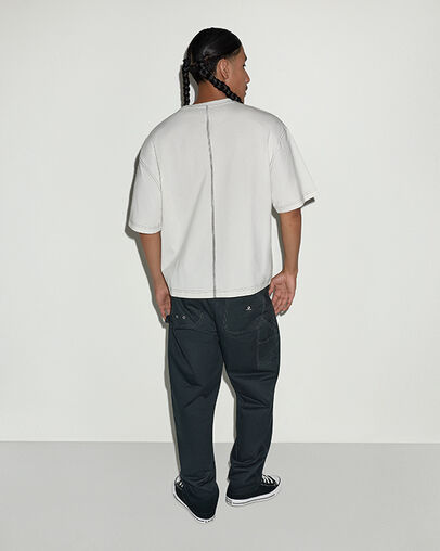 Star Patch Pocket Relaxed Short-Sleeve T-Shirt Vintage White