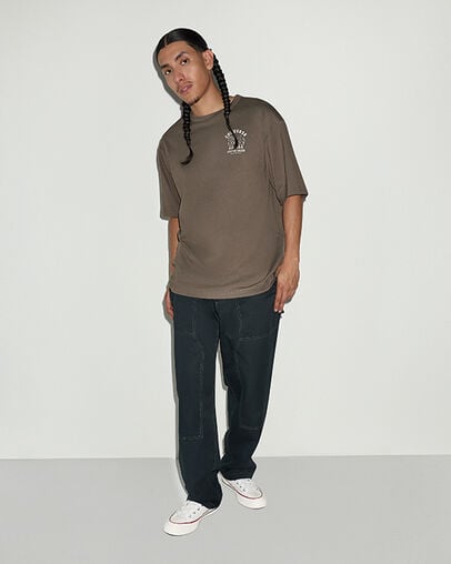 Coffee Crew Short-Sleeve T-Shirt Truffle, Detail View