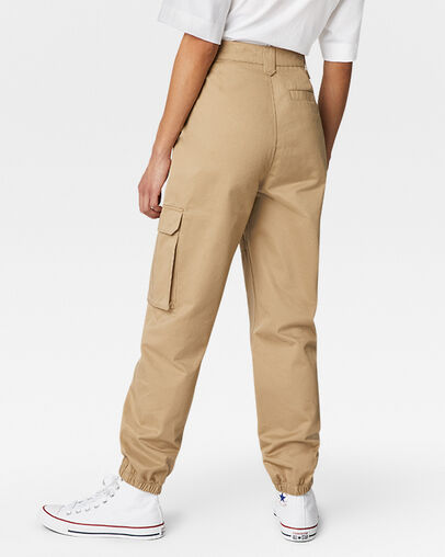 Cargo Jogger Nomad Khaki, Back View