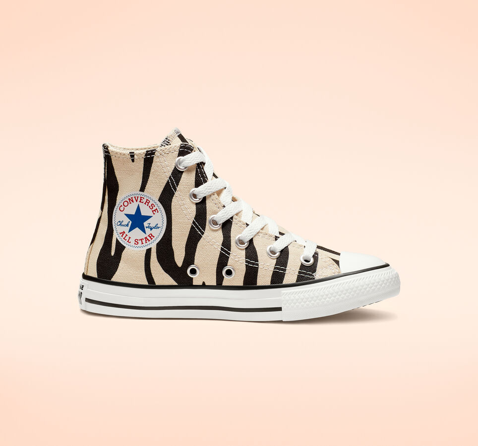 Converse Archive Zebra Chuck Taylor All Star LittleKids HighTopShoe