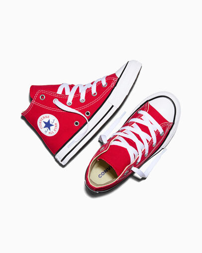 Chuck Taylor All Star Canvas Red, Angled View