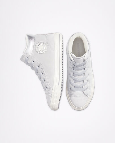 Suede Chuck Taylor All Star PC Boot Ash Grey/Pure Silver/Egret