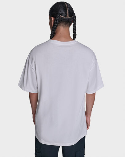 Relaxed Fit Chuck T-Shirt White 10A, Detail View