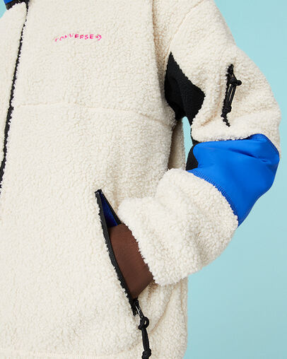 Polar Fleece Sherpa Natural Ivory