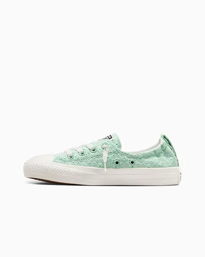 Chuck Taylor All Star Shoreline Crochet Sticky Aloe/Vintage White, Inner Side View