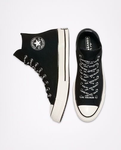 Chuck 70 GORE-TEX Canvas High Top Black/Black/Egret
