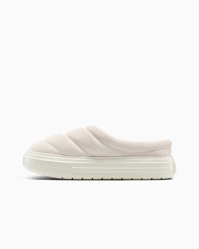 Chuck Taylor All Star Elements Mule Suede Shy Flamingo/Egret/Egret, Inner Side View