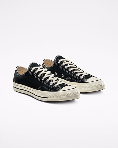 Chuck 70 Low Top Black/Black/Egret