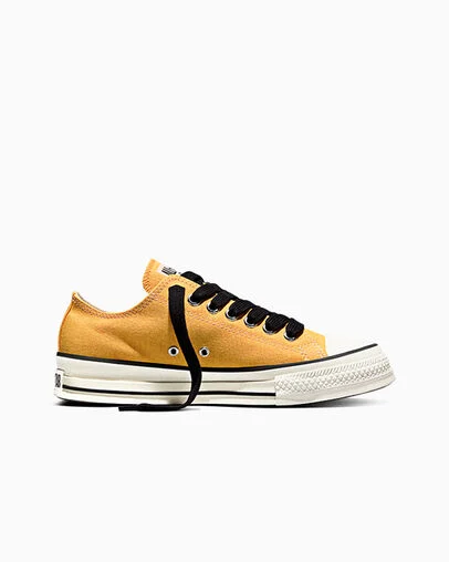 Chuck Taylor Throwback Gold Palm/Vintage White/Black, Outer Side View