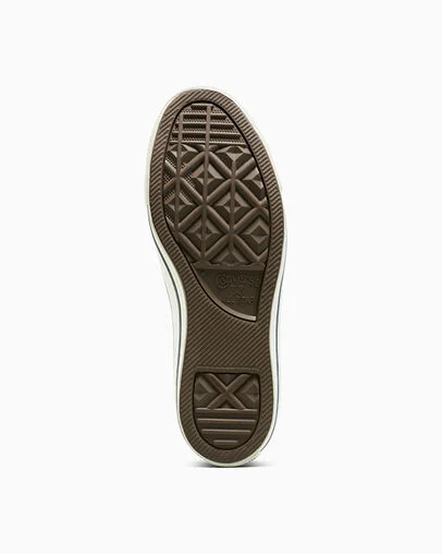 Chuck Taylor All Star Shoreline Woven Canvas Blue It/Egret/Black, Outsole View