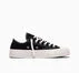 Chuck 70 X Silver Stars Black/Dull Silver/Egret
