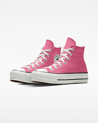 Pink Converse Low & High Top.