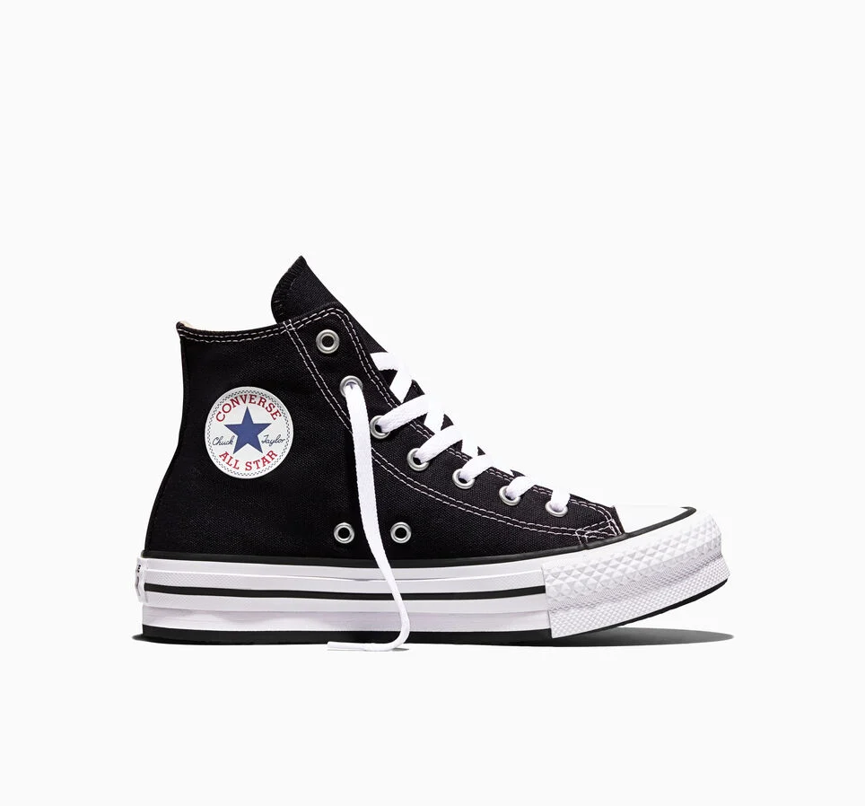 Chuck Taylor All Star EVA Lift Platform Canvas Black/White/Black