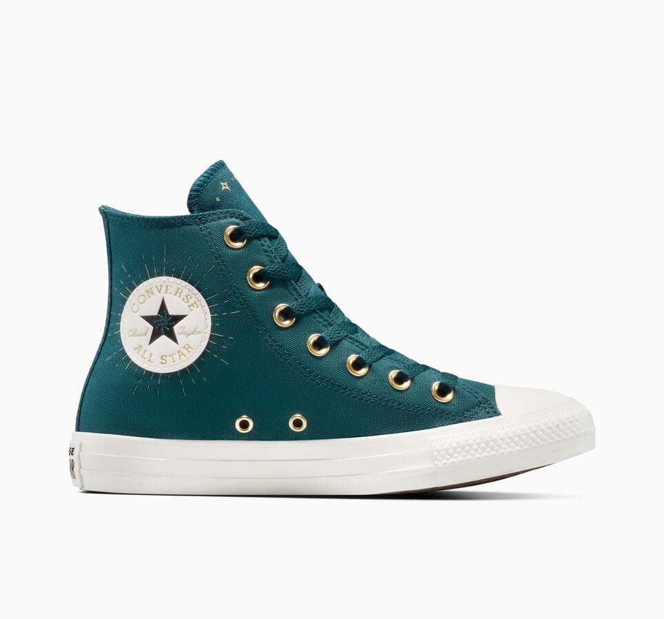 Chuck Taylor All Star Cosmic Embroidery Jaded Teal/Egret