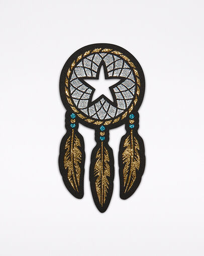 Converse Patches Gold, Front View