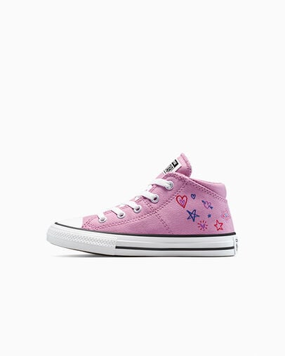 Chuck Taylor All Star Madison Easy-On Doodles Cliffside Rose/White/Black, Inner Side View
