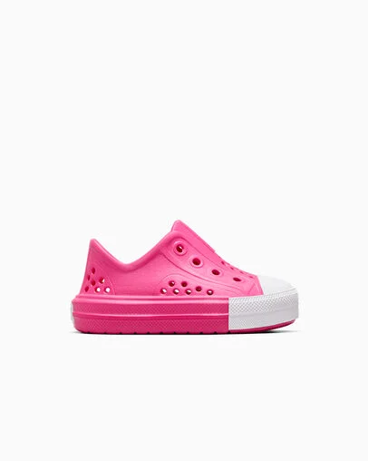 Chuck Taylor All Star Play Lite CX Chaos Fuchsia/Chaos Fuchsia, Outer Side View