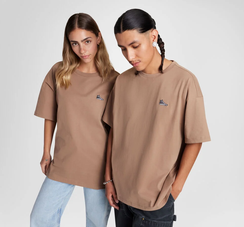 Go-To Loose Fit Sneaker Patch T-Shirt Mushroom Forage