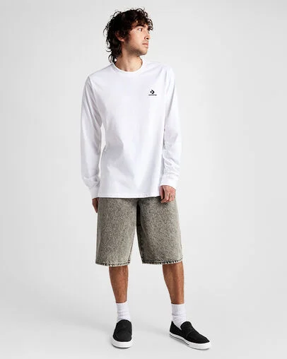 Chuck Taylor All Star Loafer Black/Black/White, On Foot Shot 1