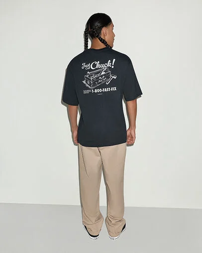 Call Chuck Short-Sleeve T-Shirt Converse Black