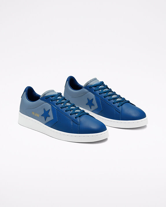 blue low top converse