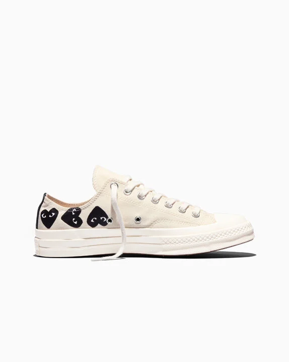 Converse x PLAY Comme des Garçons Chuck 70 Multi Heart Unisex Low