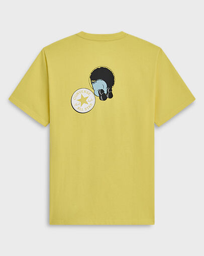 Converse x Minions T-Shirt Yellow, Detail View