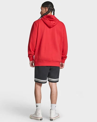 Chuck Taylor All Star Patch Hoodie Red, Detail View