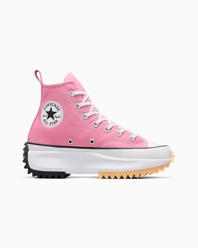 Run Star Hike Platform Seasonal Color Oops Pink/White/Black, Outer Side View