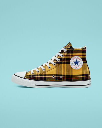 Plaid Chuck Taylor All Star Yellow/White/Black