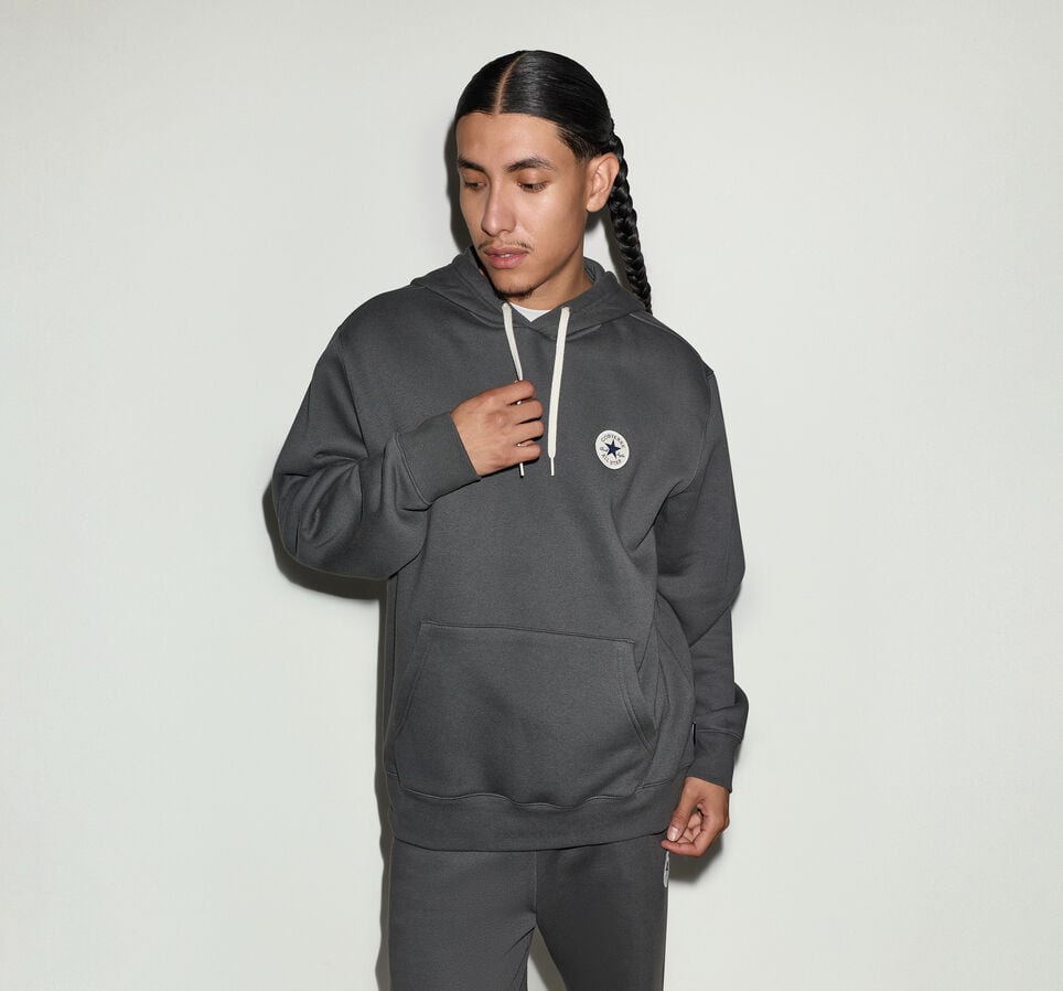 Chuck Taylor Patch Pullover Hoodie Dark Matter