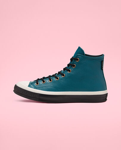 Waterproof GORE-TEX Leather Chuck 70 Midnight Turq/Egret/Black