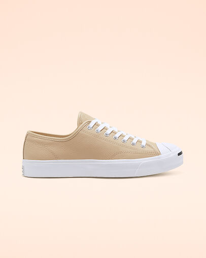 Seasonal Color Leather Jack Purcell Desert Ore/White/White
