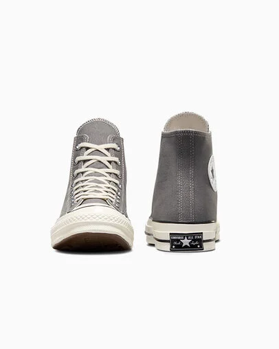 Chuck 70 Seasonal Color Origin Story Grey/Egret/Black, Heel View